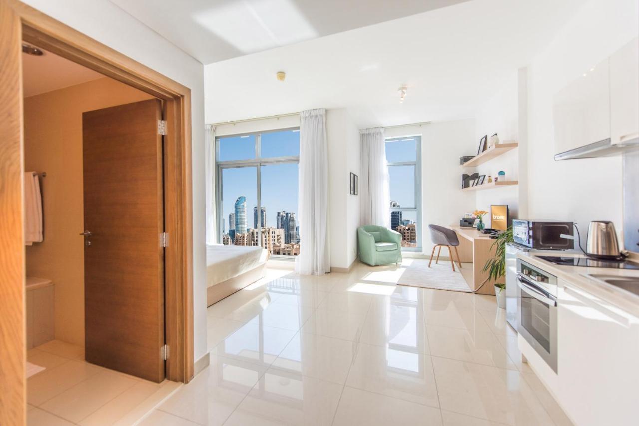 Bnbmehomes - Elegant & Stylish Studio In Downtown - 502 Dubai Exterior photo